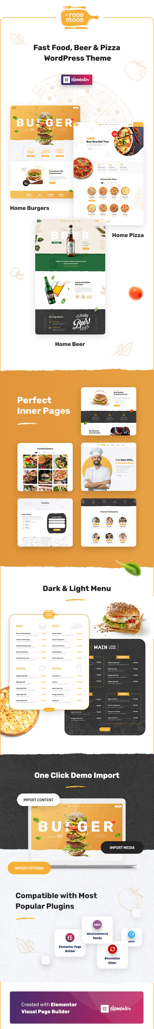 Foodmood - Cafe & Delivery WordPress Theme - 1